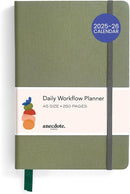 Anecdote 2026 Planner: A Monthly, Weekly & Daily Planner 2026 for Planning Your Success - A5 Size Hardcover Start Anytime and Achieve your Goals - Olive Green by TinyTreasures Baby Boutique