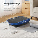 MERACH Vibration Plate Exercise Machine, Whole Body Workout Equipment for Women, Bluetooth and Silicone Pedal, Vibration Plate with Auto Mode, Vibrate Fitness Platform for Home by CozyNest Decor