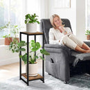 Plant Stand Indoor, 31.5'' Tall Wood Plant Stands Heavy Duty Pedestal Stand for Indoor Outdoor, Modern Corner Flower Stand for Patio, Living Room, Balcony by GreenHaven Gardens