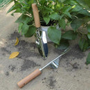 Garden Tool Set, 2 Pieces Stainless Steel Heavy Duty Garden Tools, Gardening Kit with Ergonomic Wooden Handle, Durable Garden Tools for Gardening, Gardening Gifts for Women by GreenHaven Gardens