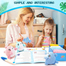 Crochet Kit for Beginners -3 PCS Sharks with a Ball Crochet Kit with Step-by-Step Video Tutorials, Beginner Crochet Kits for Adults Kids, Crochet Animal Kit, Shark Beach Party Crocheting Set by TinyTreasures Baby Boutique