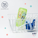 Zak Designs Harmony Bluey Water Bottle for Travel or At Home, 18oz Recycled Plastic is Leak-Proof When Closed with Straw Lid and Carry Handle, 2-Pack (Bluey and Bingo) by TinyTreasures Baby Boutique