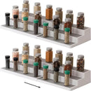 SIMPLEMADE 3-Tier Spice Rack Organizer - Versatile Storage Shelf for Kitchen, Bathroom, Bedroom & Office, Set of 2, Expandable White by CozyNest Decor