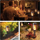 Toodour Solar Torch Flame Lights, 6 Pack Solar Lights Outdoor with Flickering Flame, Waterproof Solar Pathway Lights Landscape Decoration Lighting for Garden, Lawn, Yard, Outdoor Decorations by GreenHaven Gardens