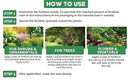 6-6-6 All-Purpose Professional Plant Food Fertilizer; Ideal for Winter Care & Spring Feeding, Perfect Balanced NPK for Indoor and Outdoor Plants (3 QUARTS) by GreenHaven Gardens