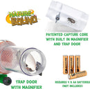 Nature Bound Bug Catcher Toy | Eco-Friendly Bug Vacuum, Catch and Release | Ages 3 to 12 Indoor/Outdoor Play Toy | Includes Capture Core with Magnification | Complete Kit for Kids | Green by TinyTreasures Baby Boutique