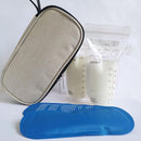 Insulated Breastmilk Cooler Bag with 2 Ice Packs - Breastmilk Cooler Organizer Bag for Daycare, Breastfeeding Mom Travel Outdoor by TinyTreasures Baby Boutique