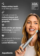 Aquasonic Vibe Series Ultra-Whitening Toothbrush – ADA Accepted Electric Toothbrush - 8 Brush Heads & Travel Case – 40,000 VPM Motor & Wireless Charging - 4 Modes w Smart Timer – Charcoal Metallic by CozyNest Decor