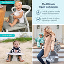 Upseat – The Original Ergonomic Baby Floor & Booster Seat with Tray, Developed with Physical Therapists for Upright Posture & Healthy Hip Development, 4–24 Months, Dishwasher-Safe Extra-Large Tray by TinyTreasures Baby Boutique