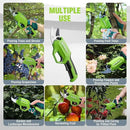 WORKPRO 7.2V Electric Pruning Shears, Battery Powered Pruning Shears, Cordless Tree Pruner, 0.8 Inch Cutting Diameter, Branch Cutter Gardening Scissors with Rechargeable Battery by GreenHaven Gardens