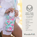 WanderFull® Original HydroBag® Collection, Water Bottle Holder w/Strap & Phone Pocket, Hands-Free Crossbody Water Bottle Bag by TinyTreasures Baby Boutique