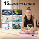 HOTWAVE Vibration Plate Exercise Machine for Lymphatic Drainage, Power Vibrating Plates Platform for Weight Loss - Whole Body Shaker Vibration Plate Machine Home Gym Shaping Fitness Workout by CozyNest Decor