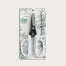 LITTLE DARLING White Korean Flower Scissors Pruning Shear Gardening Trimming Sharp Blade Floral Shears With Non-Slip Comfortable Grip by GreenHaven Gardens