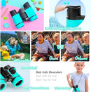Kids Binoculars Best Gifts for 3-12 Years Boys Girls High-Resolution Optics Shockproof Mini Compact Binocuolar Toys Folding Small Telescope for Bird Watching Camping Outdoor Play by TinyTreasures Baby Boutique