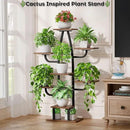 Indoor Plant Stand with Grow Light - 8 Tier Plant Shelf indoor, 43" Corner Stand with Multiple Tiers, Cactus Flower Holder for Living Room, Patio, Hallway by GreenHaven Gardens