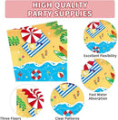 Grencian 200Pcs Beach Party Supplies Hello Summer Party Plates and Napkins Disposable Summer Pool Paper Tableware Set for Hawaiian Beach Pool Birthday Baby Showe Decorations, Serves 50 by CozyNest Decor