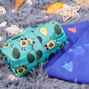 ALVABABY 2pcs Cloth Diaper Wet Dry Bags Waterproof Reusable with Two Zippered Pockets Travel Beach Pool Daycare Soiled Baby Items Yoga Gym Bag for Swimsuits or Wet Clothes LZX4344 by TinyTreasures Baby Boutique