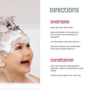 Nature's Baby Shampoo/Conditioner Combo Pack - Formulated for Problem and Sensitive Skin - EU Certified Non-Toxic - pH Neutral & Tear Free - Coconut Pineapple, 16 oz, 2 Pack by TinyTreasures Baby Boutique