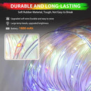 Camping String Lights, 4 in 1 Quick Storage Camping Essentials Gear 32.8FT Rechargeable Tent Lights with 9 Modes Hanging Waterproof LED Camp Lamp for Camping Hiking Patio Garden Festival -Warm +RGB by GreenHaven Gardens