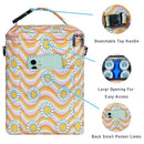 Breastmilk Cooler Bag with Ice Pack Fits 4 Baby Bottles Up to 9 Ounce Insulated Baby Bottle Bag Breast Milk Cooler on The Go with Strap Baby Bottle Cooler Bag for Nursing Mom Daycare or Travel by TinyTreasures Baby Boutique