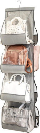 SNSLXH Closet Clear Handbag Organizer by CozyNest Decor