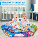 Baby Gym Play Mat, 8-in-1 Ocean Theme Tummy Time Mat & Ball Pit, Washable Baby Activity Play Mat for Visual, Hearing, Sensory, Motor Development, Baby Toys Gift for Toddler Infant 0-3-6-9-12-18 Months by TinyTreasures Baby Boutique