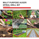 Garden Auger Drill Bit 1.6x9 in for Planting, Ground Earth Spiral Bit for 3/8" Hex Drive, Yard Auger for Bulbs, Hole Digger for Flowers, Bedding Digging Planter Tool by GreenHaven Gardens