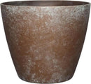 Classic Home and Garden Vogue Planter Pots w/Pottery Quality Finish - Modern Indoor & Outdoor Flower Pots - UV-Resistant Porch Planters - Decorative Pot for Flowers & Herbs (8” Weathered Copper) by CozyNest Decor