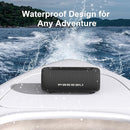 Passau Portable Bluetooth Speakers Loud 40W Peak Stereo Sound, Passive Radiators-Deep Bass, All Day Playtime, Adjustable Strap, BT5.3, IPX5 Wireless Speaker RGB Lights for Indoor Outdoor by TinyTreasures Baby Boutique