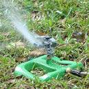 STYDDI Deluxe Pulsating Impact Sprinkler with Heavy Duty Metal Base, Pro Metal Adjustable Circular Water Sprinkler for Medium to Large Lawn, Yard, Garden and Large Areas, Coverage up to 6,360 Sq. ft by GreenHaven Gardens