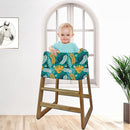 Carseat Cover Boy and Girls - Multi-use Nursing Car Seat Canopy Cover for Breastfeeding, Infant Stroller Cover, High Chair Cover (Green Leaves) by TinyTreasures Baby Boutique