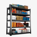 Heavy Duty 5-Tier Shelving Unit 3000LBS Capacity - Adjustable Steel Garage Shelves for Warehouse, Basement Storage(77'H x 39.4''W x 17.7''D) by GreenHaven Gardens