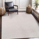 CAMILSON Easy Jute Rug 8x10, Indoor Outdoor Off-White Farmhouse Area Rugs for Living Room Patio and Kitchen Rug, Solid Woven Design, Easy-Cleaning, Non Slip Washable Outside Carpet Alfombras (8 x 10) by CozyNest Decor