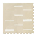 Baby Play Mat for Floor – 6x8ft Old White | Soft Non Toxic Premium EVA Foam Tiles for Tummy Time, Crawling & Playroom – Waterproof Interlocking Floor Mat for Babies & Toddlers by Lillefolk (12 Tiles) by TinyTreasures Baby Boutique