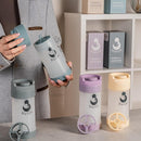 Formula Dispenser - Completely Replaces Hand Scooping - Fill The Desired Portion with just a Few clicks - Formula Container to go - 10ounces Baby Milk Powder Storage by TinyTreasures Baby Boutique