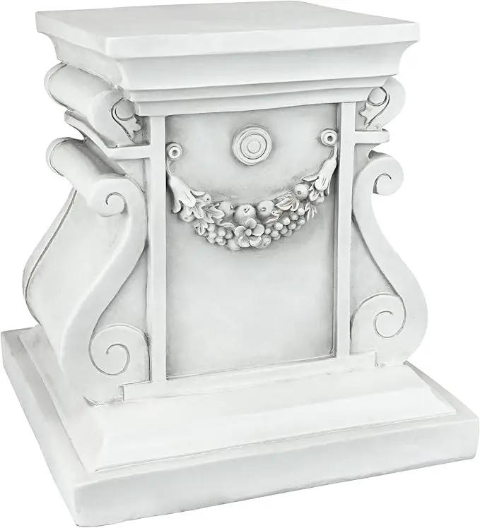 Design Toscano NG314105 Statuary Garden Base Riser, Medium, Classic Plinth