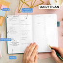 Legend Planner Daily for 3 Months – Undated Monthly Weekly & Daily Planner to Hit Goals. Organizer & Productivity Journal, A5 (Viridian Green) by TinyTreasures Baby Boutique