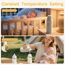 Portable Bottle Warmer for Travel, Removable Bottle Warmer for Formula, Breast Milk & Water, 17oz Large Capacity Baby Milk Warmer with Fast Heating, Baby Bottle Warmer On The Go for Outdoor by TinyTreasures Baby Boutique