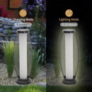 Patio Solar Light Flickering Flame Solar Lamps Hollow Out Waterproof Outdoor Lantern Metal Decorative Lights for Deck Porch Yard by CozyNest Decor