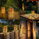 Brizled Hummingbird Solar Lanterns Outdoor, Decorative Mothers Day Gifts for Women Mom Grandma, Waterproof Hanging Solar Lights LED Lanterns for Garden Patio Courtyard Path Tabletop Porch Balcony Decr by CozyNest Decor