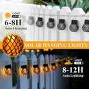 GIGALUMI 12 Pack Solar Lanterns for Outside,Solar Hanging Lights Outdoor Waterproof with Flickering Flame,Solar Powered Outdoor Lights Garden Decor for Yard,Patio,Tree,Camping,Festival Decoration by GreenHaven Gardens