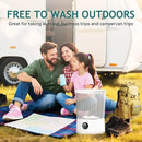 Mini Washing Machine,3000mAh Rechargeable Portable Underwear Washing Machine,Quiet and Lightweight,Deep Cleans Clothes,Low Noise,Small and Light,Suitable for Travel,Dormitory,RV and Apartment Use by CozyNest Decor