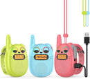 Qniglo Walkie Talkies for Kids - Rechargeable 3 Pack, Spy Toys for 4-12 Year Old Girls and Boys, Kids Walkie Talkies with FM for Outdoor Camping, Christmas and Birthday Gifts by TinyTreasures Baby Boutique