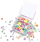 Little Words Project Bead Kit, DIY Bracelet Making Kit, Includes Colorful and Novelty Beads, Letter Blocks, String, Instruction Booklet & More, Fun & Creative Gift for All Ages Create Custom Bracelets by TinyTreasures Baby Boutique
