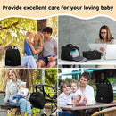Pump Bag for Spectra S1 S2, Wearable Breast Pump Bags with Ice Pack, Pumping Bag with Waterproof Mat for Pump Accessories, Insulated Bottle Bags for Work Travel and Family, Black by TinyTreasures Baby Boutique