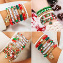 1480pcs Christmas Polymer Clay Beads Charms Friendship Bracelet Necklace Earring Jewelry Making kit, Accessories for Arts Crafts DIY Gifts for Women Girls by TinyTreasures Baby Boutique
