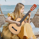 VEVOR Acoustic Guitar, Classical Guitar Starter Kit for Beginners, with Nylon Strings, Basswood Guitar, for Kids Adults Girls Boys Students by TinyTreasures Baby Boutique