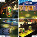 Larekook Outdoor Solar Lantern-Waterproof Hummingbird Hanging Metal Decorative Lights for Patio Table Garden Pathway Yard with Super Bright Warm White LED,Large Solar Panels,Auto On/Off Sensor by GreenHaven Gardens