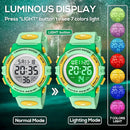 Kids Watch,Boys Watch for 3-15 Year Old Boys,Digital Sport Outdoor Multifunctional Chronograph LED 50 M Waterproof Alarm Calendar Analog Watch for Children with Silicone Band,Kids Gift by TinyTreasures Baby Boutique
