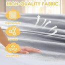 ANYOO Cotton Hammock Portable Camping Hammocks for Hanging Sturdy Garden Comfortable Fabric Hammock with Tree Straps Up to 660lbs with Travel Bag for Camping Outdoor/Indoor Patio Backyard by GreenHaven Gardens
